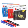Comix Glattes Schreiben von 2 mm 6 mm Twin Tipps Meißelspitze und feiner Tipps Stoff Dauermarker